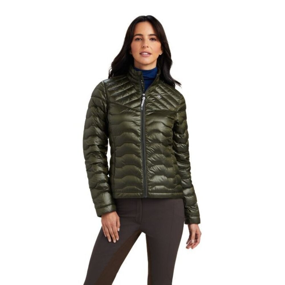 Ariat® Women's Ideal Down Jacket Ladies Large Forest Mist - NEW